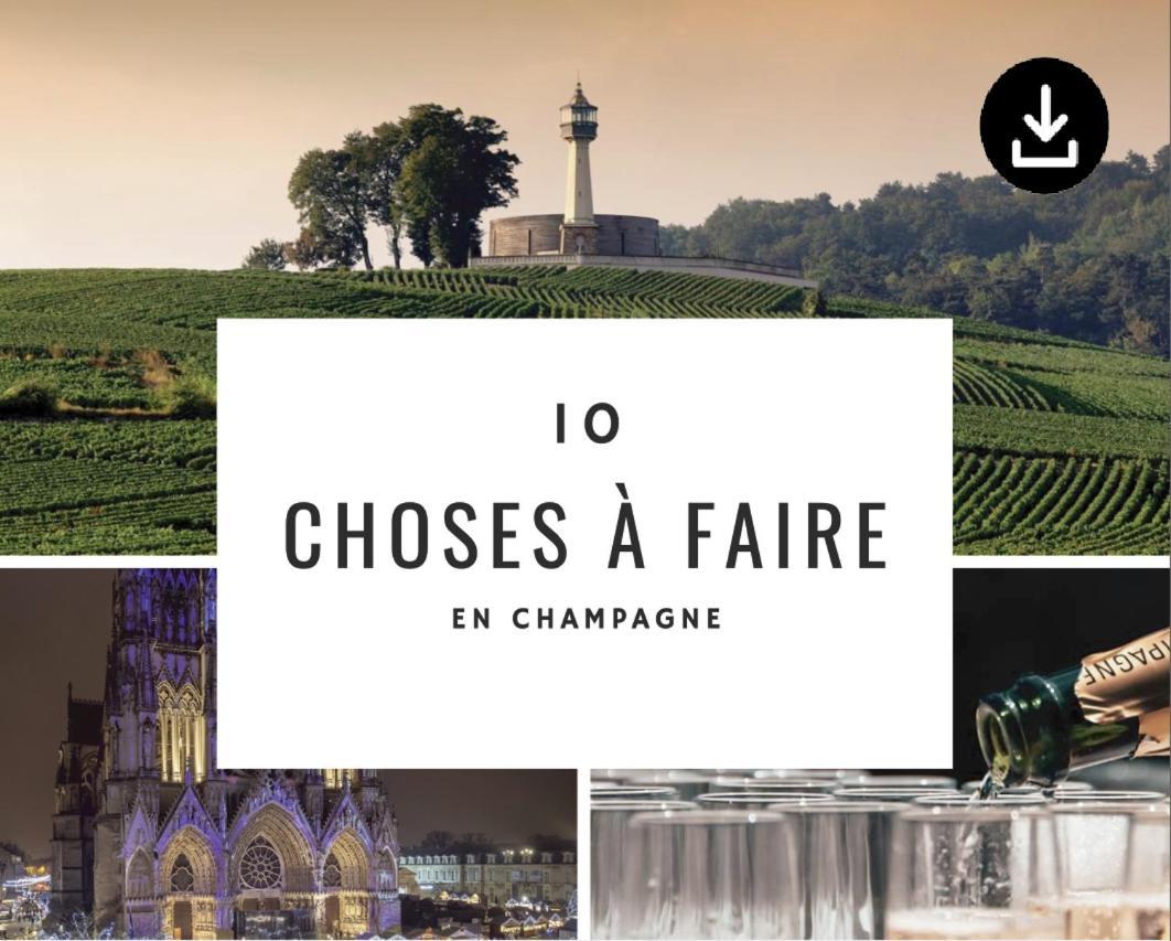 Charmant Studio En Champagne - Sparkling-Life Matougues Exterior foto